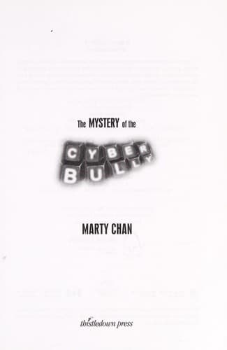 Cover of The mystery of the cyber bully