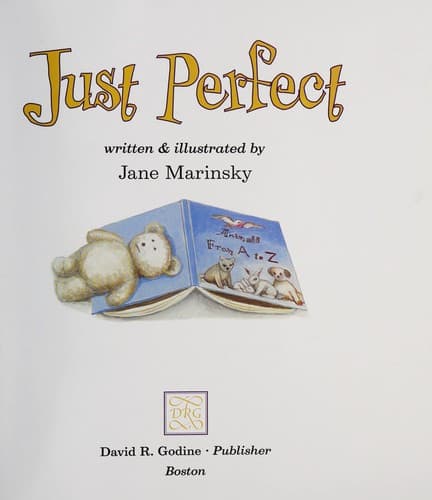 Cover of Just perfect