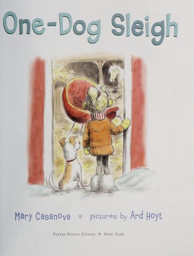 Cover of One-dog sleigh