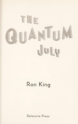 Cover of The quantum July