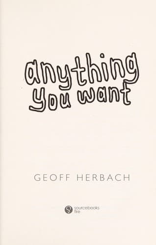Cover of Anything you want