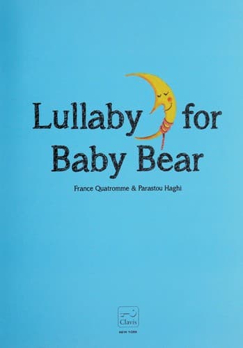 Cover of Lullaby for Baby Bear