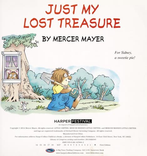 Cover of Just my lost treasure
