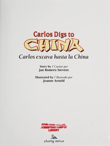 Cover of Carlos digs to China