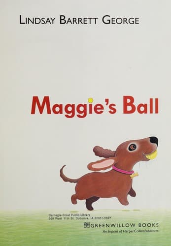 Cover of Maggie's ball