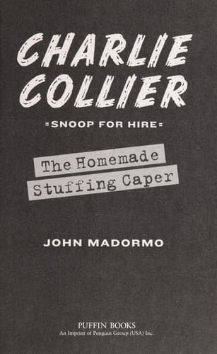 Cover of Charlie Collier, snoop for hire