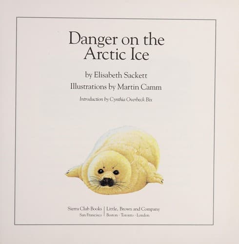 Cover of Danger on the Arctic ice