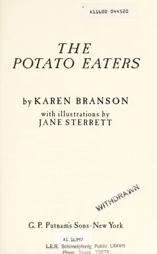 Cover of The potato eaters