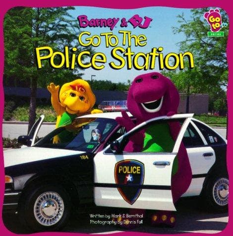 Cover of Barney & BJ go to the police station