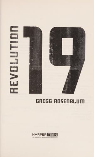 Cover of Revolution 19
