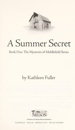 Cover of A summer secret
