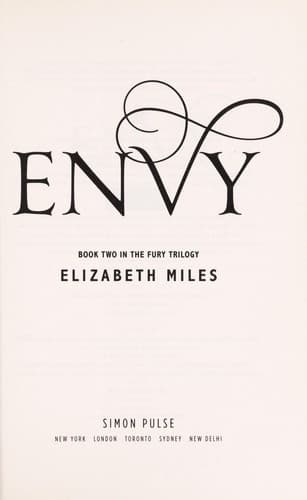 Cover of Envy