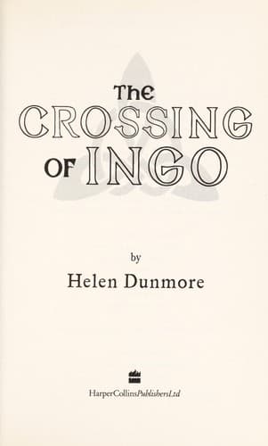 Cover of The Crossing Of Ingo (Ingo #4)