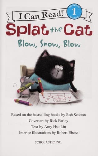 Cover of Splat the cat