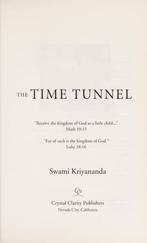 Cover of The time tunnel