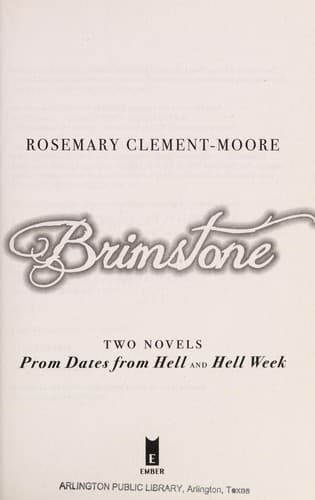 Cover of Brimstone