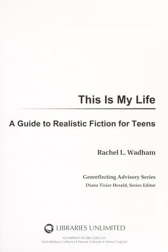 Cover of This is my life