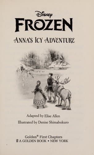 Cover of Anna's icy adventure