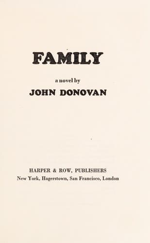 Cover of Family