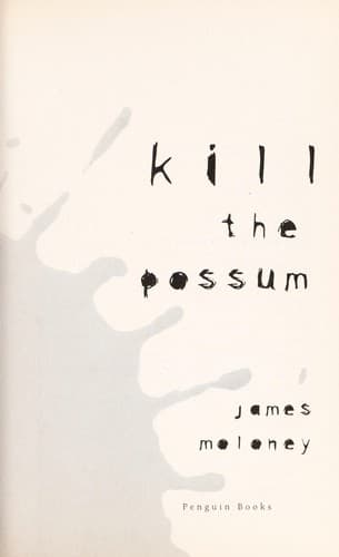 Cover of Kill the possum