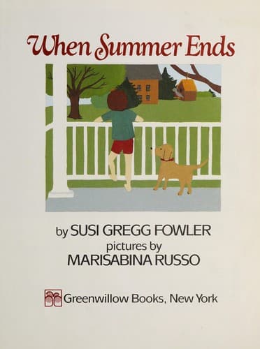 Cover of When summer ends