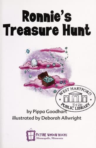 Cover of Ronnie's treasure hunt