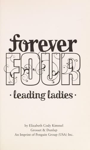 Cover of Leading ladies
