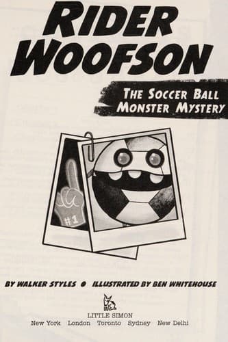 Cover of The soccer ball monster mystery