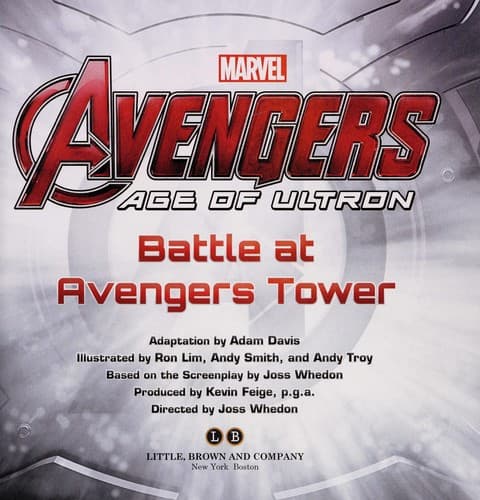 Cover of Battle at Avengers tower
