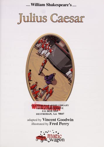 Cover of William Shakespeare's Julius Caesar