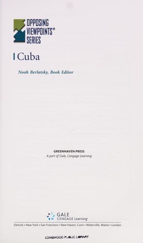 Cover of Cuba