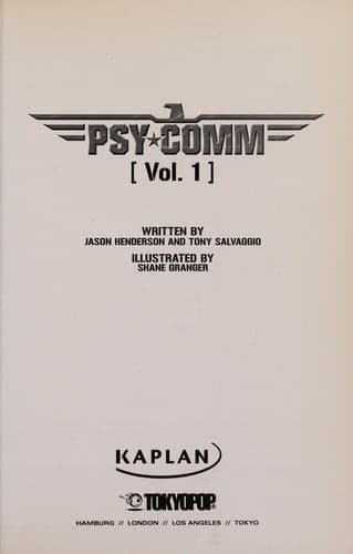 Cover of Psy-comm