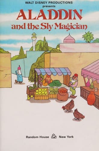 Cover of Walt Disney Productions presents Aladdin and the sly magician