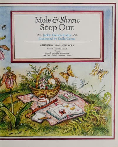 Cover of Mole & Shrew step out