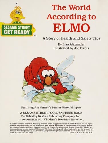 Cover of The world according to Elmo