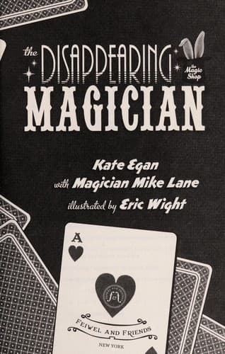 Cover of The disappearing magician