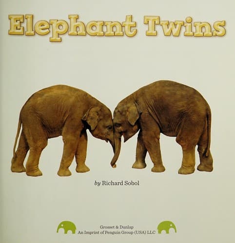 Cover of Elephant twins