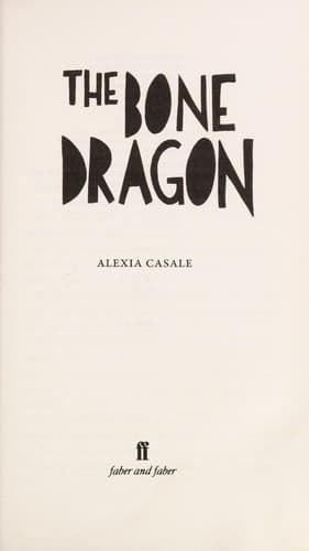 Cover of The bone dragon