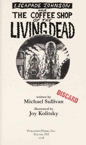 Cover of Escapade Johnson and the Coffee Shop of the Living Dead