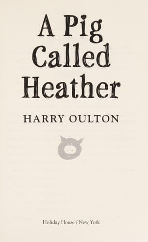 Cover of A pig called Heather