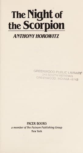 Cover of The night of the scorpion