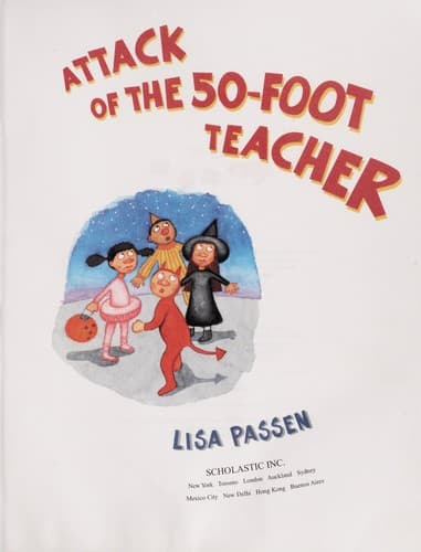 Cover of Attack of the 50-foot teacher