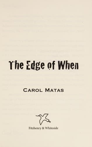 Cover of The edge of when