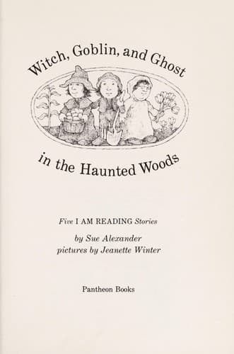 Cover of Witch, Goblin, and Ghost in the haunted woods