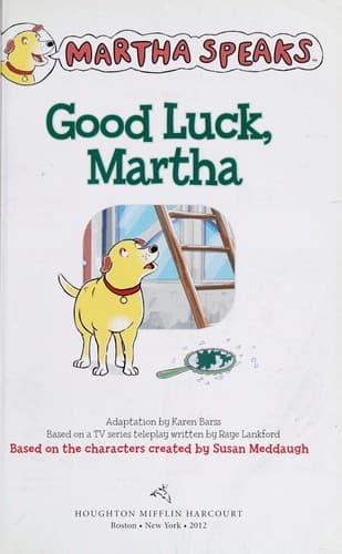 Cover of Good Luck, Martha
