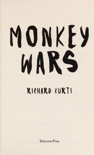 Cover of Monkey wars