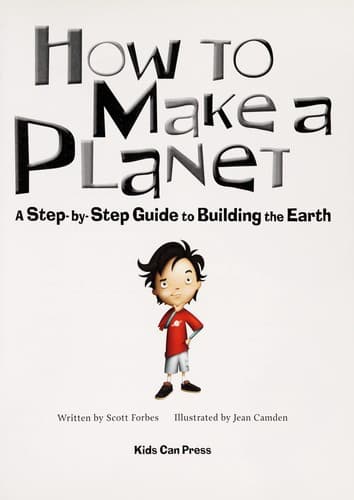 Cover of How to make a planet