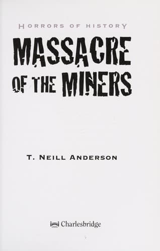 Cover of Horrors of history