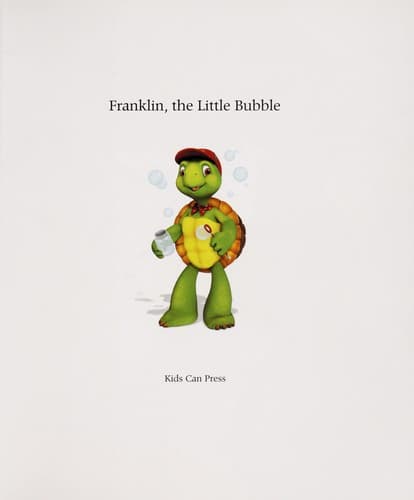 Cover of Franklin, the little bubble
