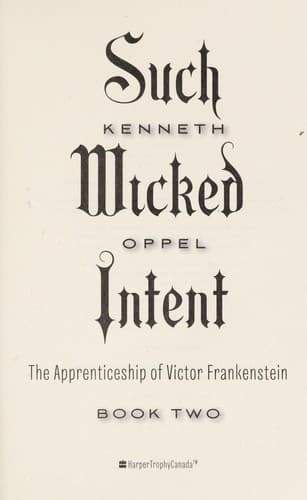 Cover of Such wicked intent